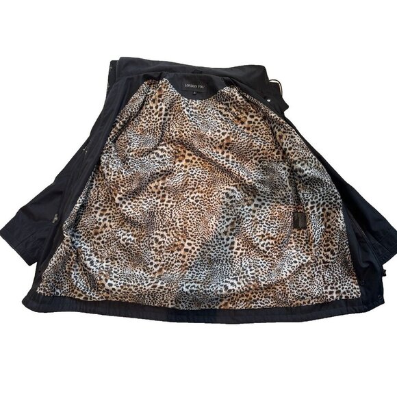 London Fog Water Resistant Hooded Softshell Jacket In Black Size M womans - Picture 13 of 16